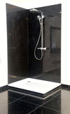 Starlite Black Shower Panels