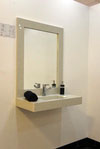 Starlite White floating Vanity